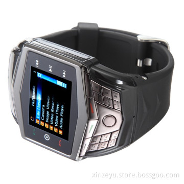 Ultra-Thin Wrist Watch Phone with Bottoms